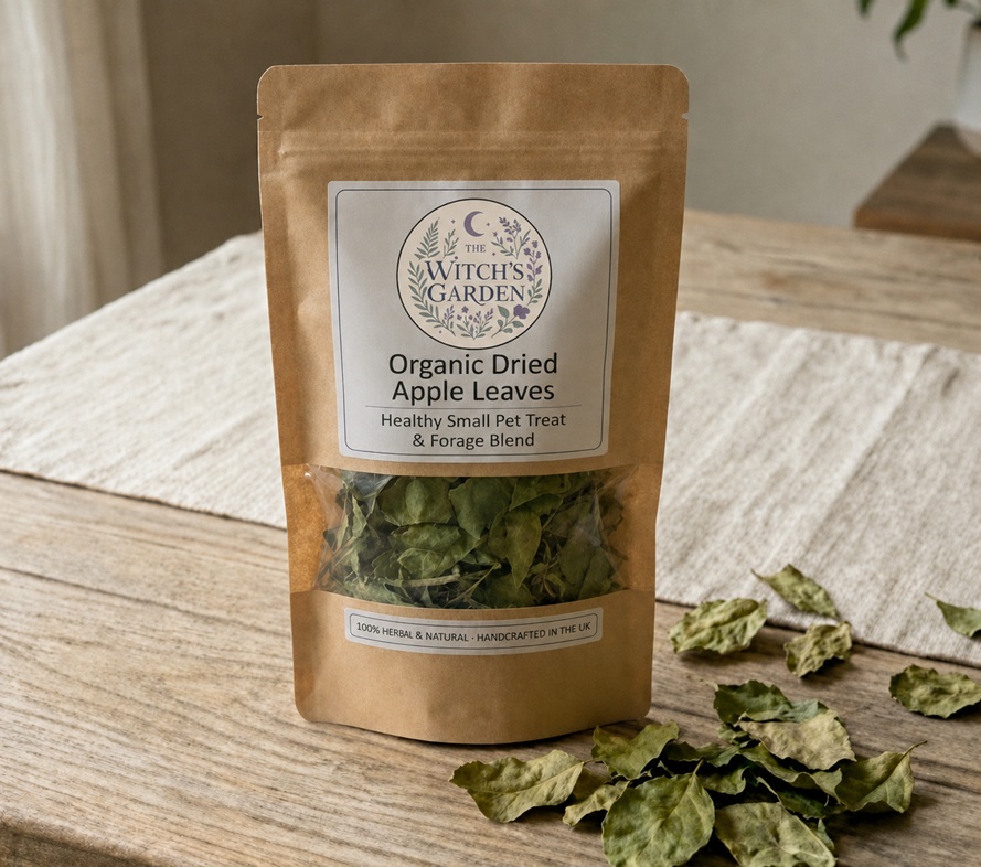 Organic Dried Apple Leaves