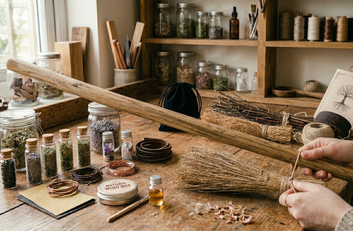 Make your own broomstick kit